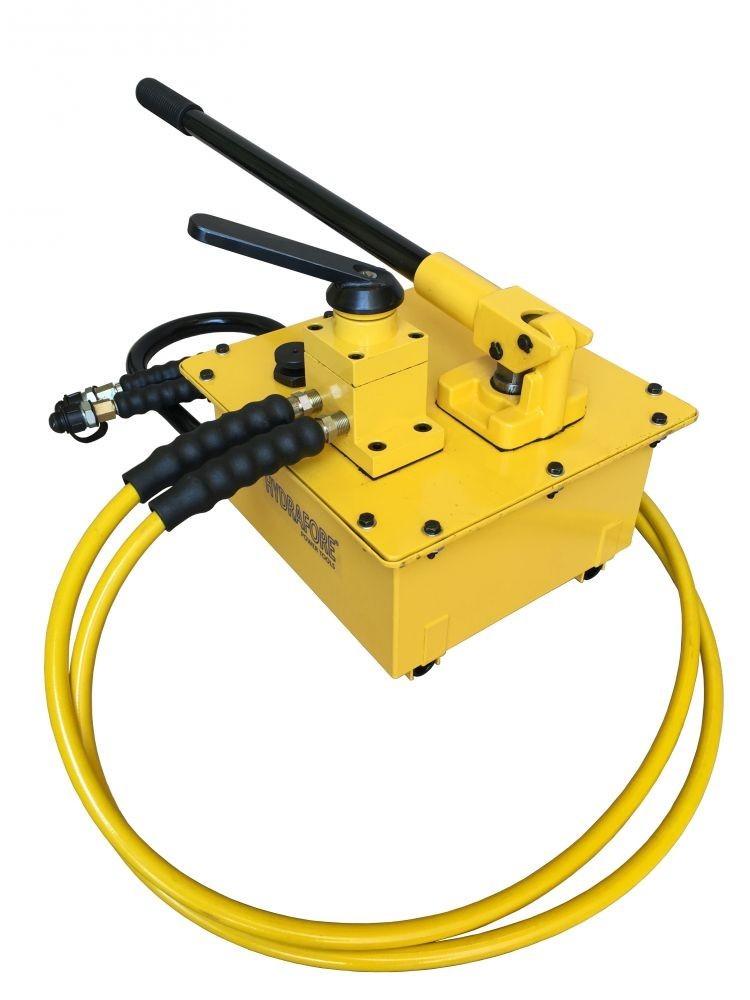 hydraulik handpumpe doppeltwirkend Doppeltwirkende Hydraulische Handpumpe (700 bar, 7500 cm3) (B-7000S) – EZ-Tools GmbH