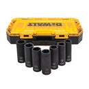 Set of 7 machine sockets with 1/2'' connection (DeWALT DWMT74737-0)