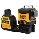 Multilinienlaser 18V, 3x360°, 2Ah XR-Akku, Lader im Koffer (DeWALT DCE089D1G18-QW)