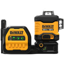 3x360° multi-line laser green, compatible 12V-18V battery (DeWALT DCE089NG18-XJ)