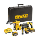 54V/162Wh SDS-plus 2x5Ah cordless combi hammer 30mm, 3.5J, UTC, dust extraction (DeWALT DCH335X2-QW)