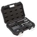 Tools - 37-piece set of heads with ratchets 1/4" (DeWALT DWMT19238-1)