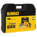 108-piece mechanic tool set 1/4" 3/8" (DeWALT DWMT73801-1)
