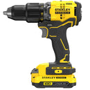 18V/1.5Ah FATMAX cordless impact drill, 2 batteries (STANLEY SFMCD715C2K-QW)