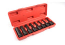 1/2" socket wrench set 5-19mm, L:78mm, 8 pieces (JQ-78-12-8set-HEX)
