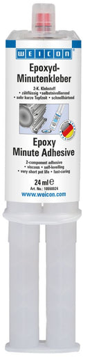 Epoxyd-Minutenkleber, 24ml universeller Epoxidharzklebstoff (WEICON 10550024)