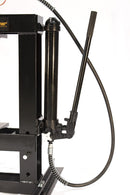 10.0T Werkstattpresse mit eingebaute Handpumpe und mit Manometer (SP10)