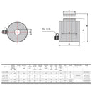 Single Acting Hollow Piston Cylinders, Hollow Cylinders (20 Ton, 50mm) (YG-2050K)