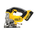 18V/2x4.0Ah Akku-Pendelhub-Stichsäge +TSTAK (DeWALT DCS331M2-QW)