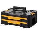 8L/7.5kg TSTAK IV Werkzeugbox 2 Schubladen, Innenteilern (DeWALT DWST1-70706)