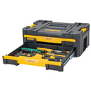 8L/7.5kg TSTAK IV Werkzeugbox 2 Schubladen, Innenteilern (DeWALT DWST1-70706)