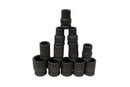1/2" hexagon socket wrench set 10mm-24mm, L:38mm, 12 pieces (JQ-38-12-12set)