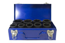1" Sechskant Steckschlüssel Set 26mm-50mm, L:90mm, 9 Teilig (JQ-90-1-9set)