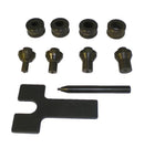 Busbar Sheet Metal Punch 31 T - Ø3/8", 1/2", 5/8", 3/4" (M-60)