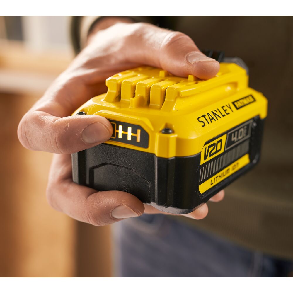 Chargeur et batterie Stanley Batterie - Fatmax V20 - Sfmcb202-Xj - 18V 2Ah Chargeur et batterie Stanley Batterie - Fatmax V20 - Sfmcb202-Xj - 18V 2Ah