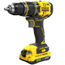 18V Akku-Schlagbohrschrauber, 2x 2,0 Li-Ion Akku, Ladegerät (STANLEY SFMCD711D2K-QW)