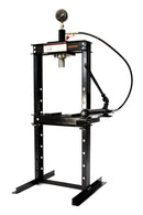 12T Werkstattpresse mit eingebaute Handpumpe und mit Manometer (SP12-2)