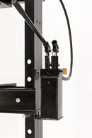 Presse d'atelier 50T avec double pompe manuelle externe et manomètre (SP50-1)