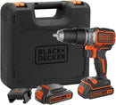 Jeu de marteaux combinés sans fil SDS-plus 18 V/4 Ah, 26 mm (DeWALT DCH133M1-QW)