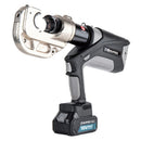 Akku-Hydraulische Kabelschuhpresse, Crimpzange mit Brushless-Motor & Bluetooth (120kN / 16-400mm²) 18V / 2x4.0Ah (ZUPPER EB-400)