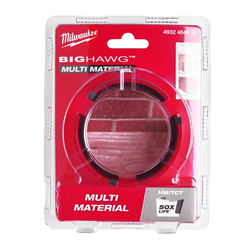 BIG HAWG™ Multimaterial-Lochsägen 82 mm (Milwaukee 4932464932)