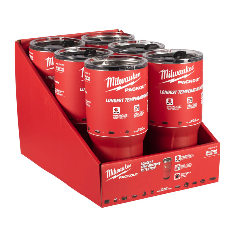 PACKOUT™ Isolierbecher rot 591 ml (Milwaukee 4932479074)