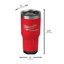 PACKOUT™ Isolierbecher rot 887 ml (Milwaukee 4932479075)