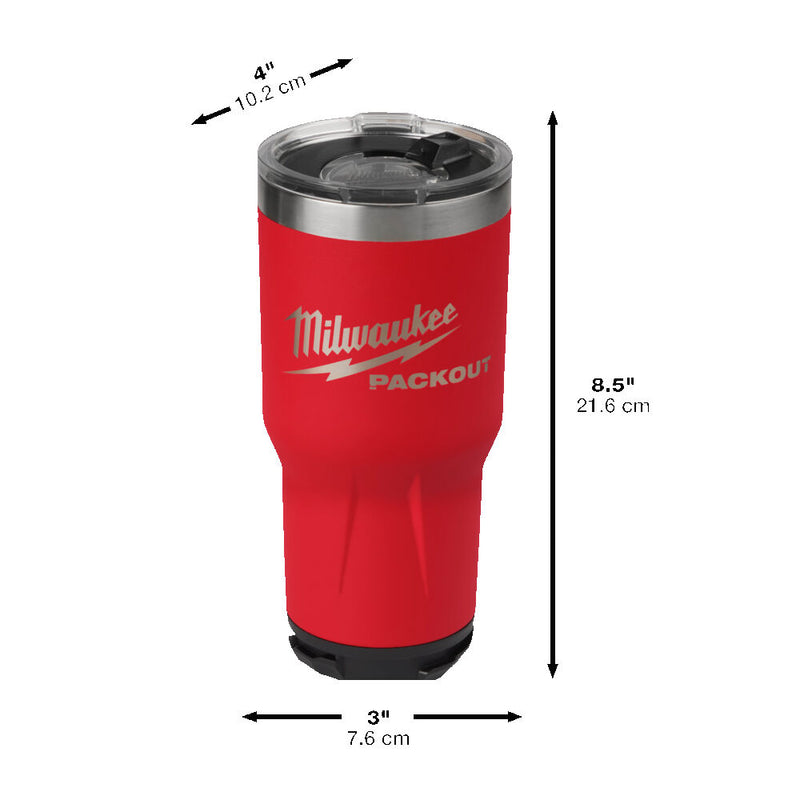 PACKOUT™ Isolierbecher rot 887 ml (Milwaukee 4932479075)