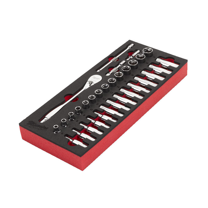 ⅜″ Ratschen- und Steckschlüsseleinsätze Einlage (Milwaukee 4932479825)