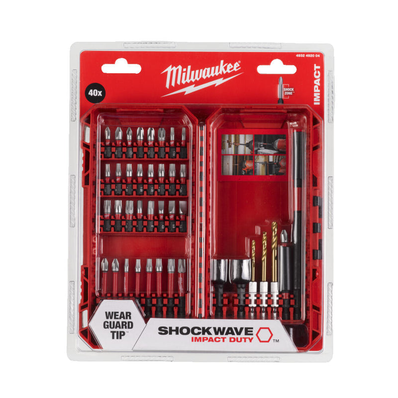 SHOCKWAVE™ Impact Duty™ bit set 40 Stk (Milwaukee 4932492004)