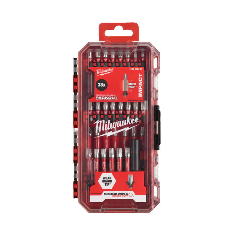 SHOCKWAVE™ Impact Duty™ bit set 38 Stk (Milwaukee 4932492009)