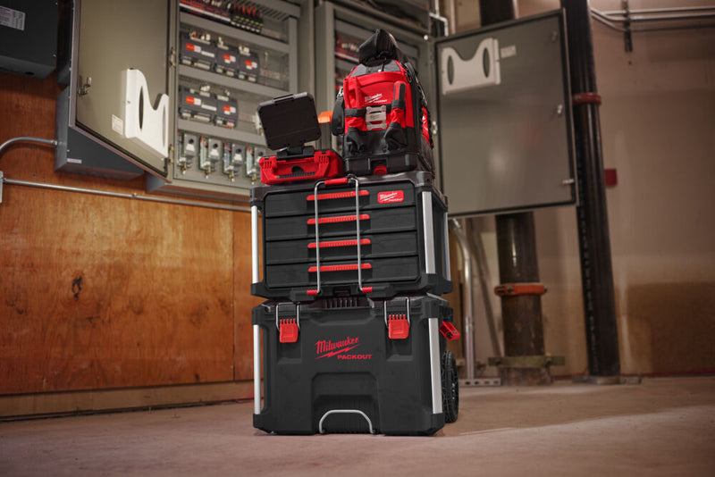 PACKOUT™ Koffer mit 4 Schubladen (Milwaukee 4932493189)