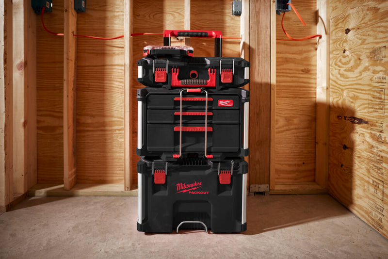 PACKOUT™ Koffer mit 2+1 Schubladen (Milwaukee 4932493190)
