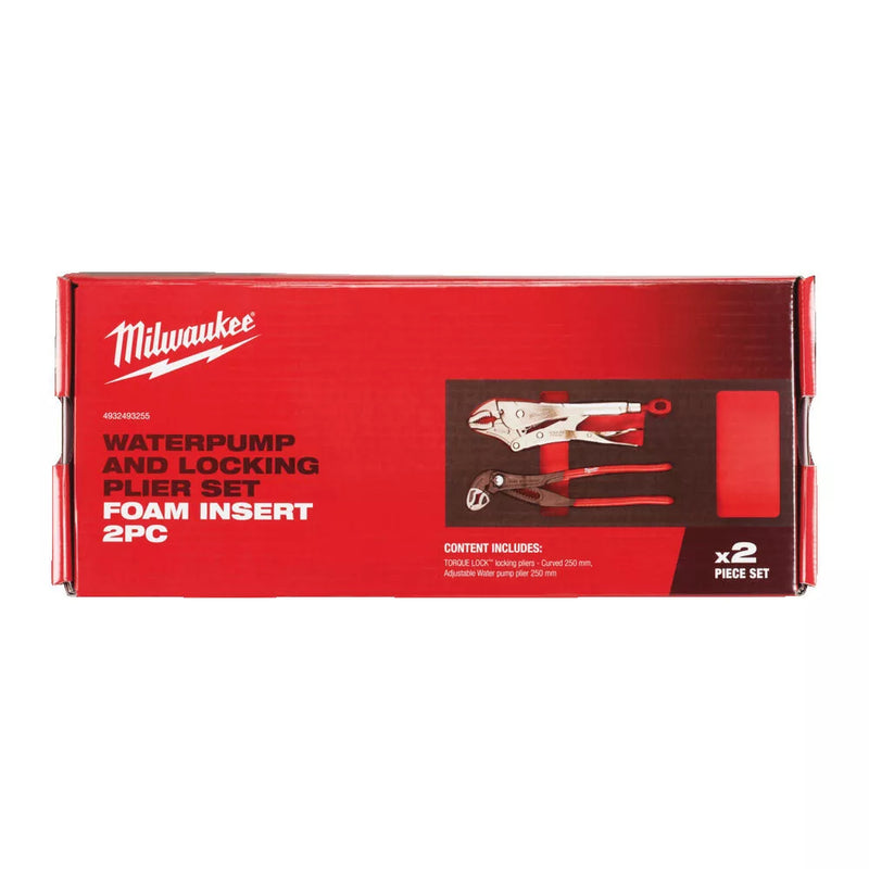 Wasserpumpen- und TORQUE LOCK™Gripzange Einlage, 2-teilig (Milwaukee 4932493255)