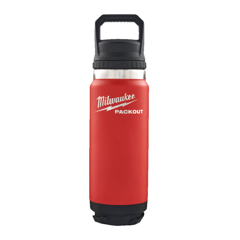 PACKOUT™ Isolierflasche rot 710 ml mit Schraubdeckel (Milwaukee 4932493465)