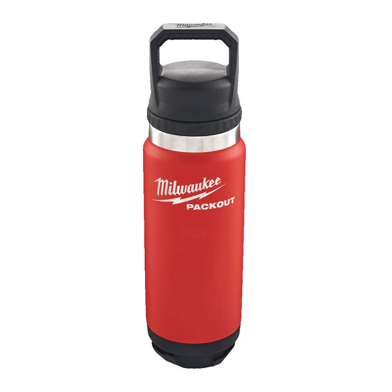 PACKOUT™ Isolierflasche rot 710 ml mit Schraubdeckel (Milwaukee 4932493465)