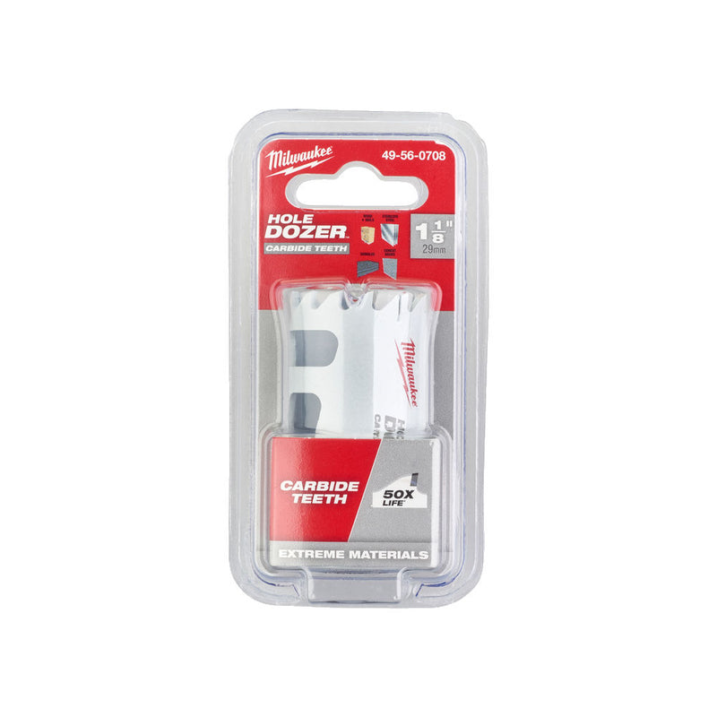 HOLE DOZER™ Lochsägen mit HM-Zähnen 29 mm (Milwaukee 49560708)