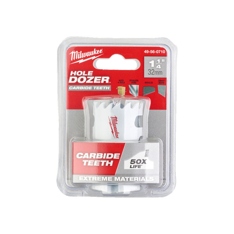 HOLE DOZER™ Lochsägen mit HM-Zähnen 33 mm (Milwaukee 49560711)