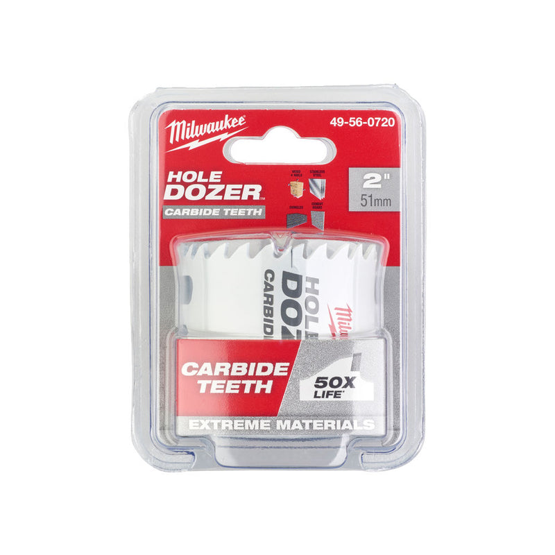 HOLE DOZER™ Lochsägen mit HM-Zähnen 51 mm (Milwaukee 49560720)