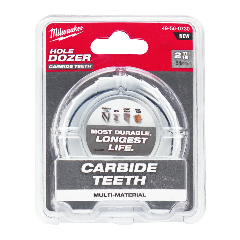 HOLE DOZER™ Lochsägen mit HM-Zähnen 68 mm (Milwaukee 49560730)