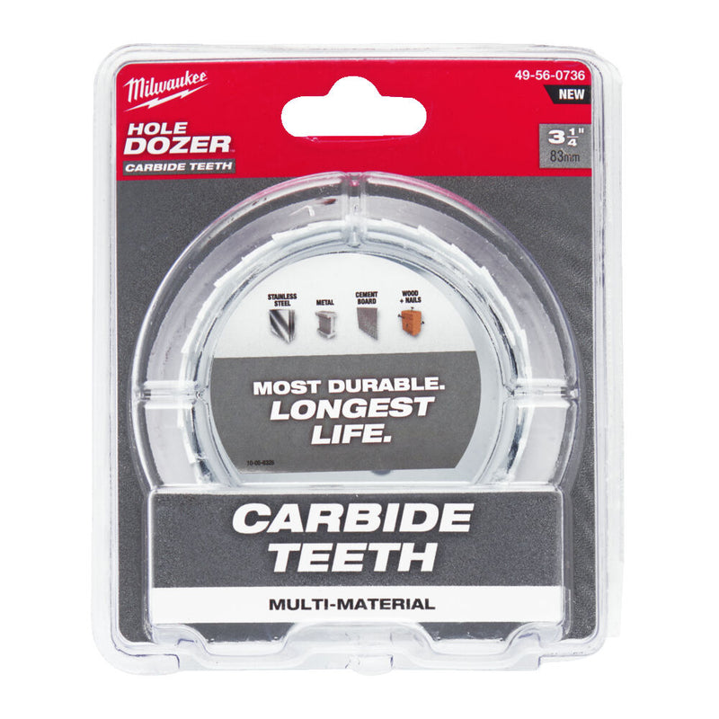 HOLE DOZER™ Lochsägen mit HM-Zähnen 83 mm (Milwaukee 49560736)