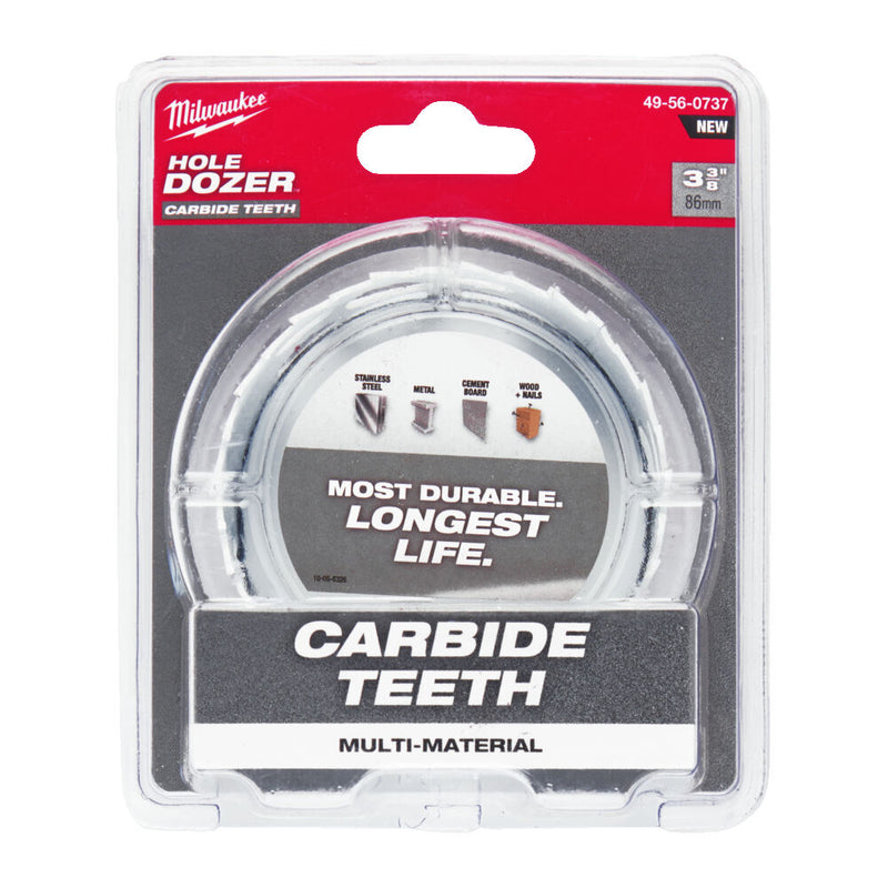 HOLE DOZER™ Lochsägen mit HM-Zähnen 86 mm (Milwaukee 49560737)