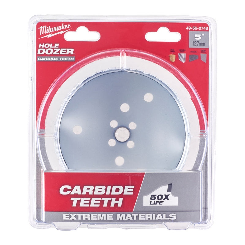 HOLE DOZER™ Lochsägen mit HM-Zähnen 127 mm (Milwaukee 49560748)