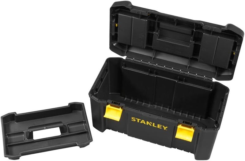 Kunstoffbox “ESSENTIAL” mit Organizern, Kunststoffschliessen (STANLEY STST1-75520)