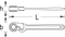 Maulschlüssel mit Ringratsche UD-Profil 32mm (GEDORE 7 R 32) (2297248)