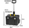 36L/50kg FATMAX TSTAK tool box, tool case (STANLEY FMST1-75753)