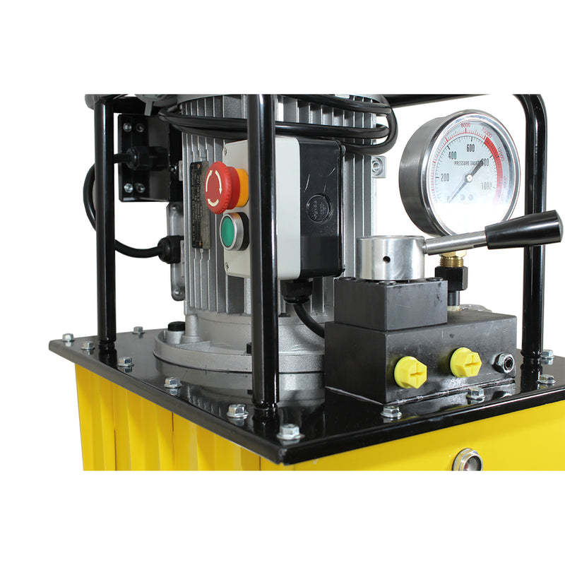 Double-acting hydraulic pump, man. Valve, 700bar/3kW/380V/35L (B-630B-II-380-4HP-35L) 