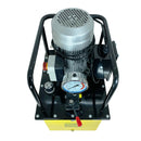 Pompe hydraulique simple effet avec homme. Vanne (1,5 kW/220 V/35 L) (B-630M-220-2HP-35L)