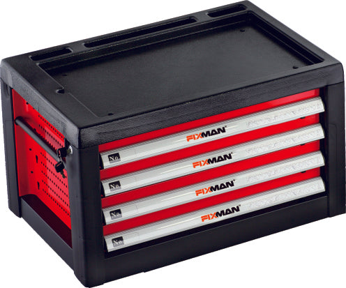 MINI workshop cabinet, 4 drawers, 690×465×400mm 135kg (FIXMAN FX-C1NP4)