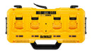 4-Port XR Schnellladegerät / Akku lader / paralleler Ladevorgang von 4 Akkus (DeWALT DCB104-QW)